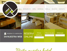 Tablet Screenshot of lafondamoreno.com